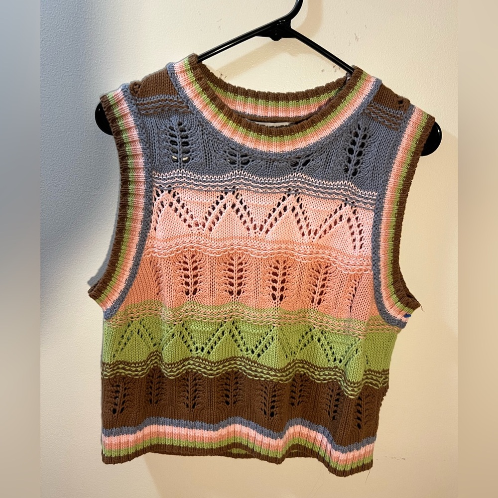 Zara sweater vest